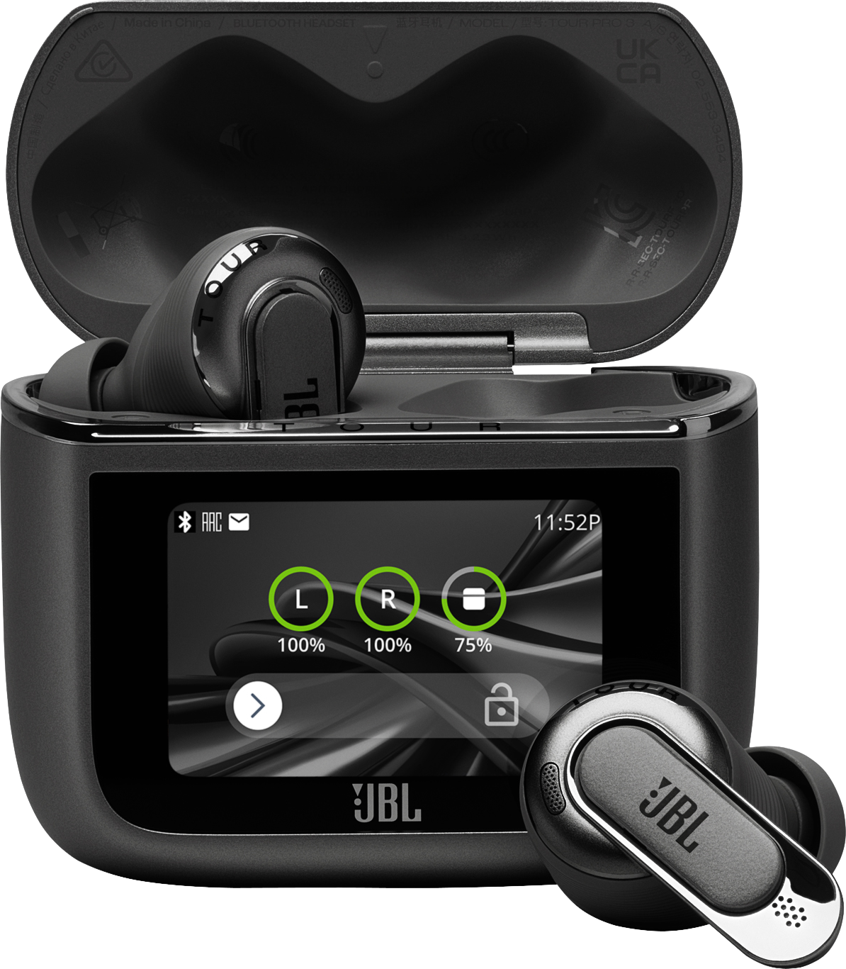 JBL Tour Pro 3 True Wireless Earbuds, Black - ONLINE ONLY