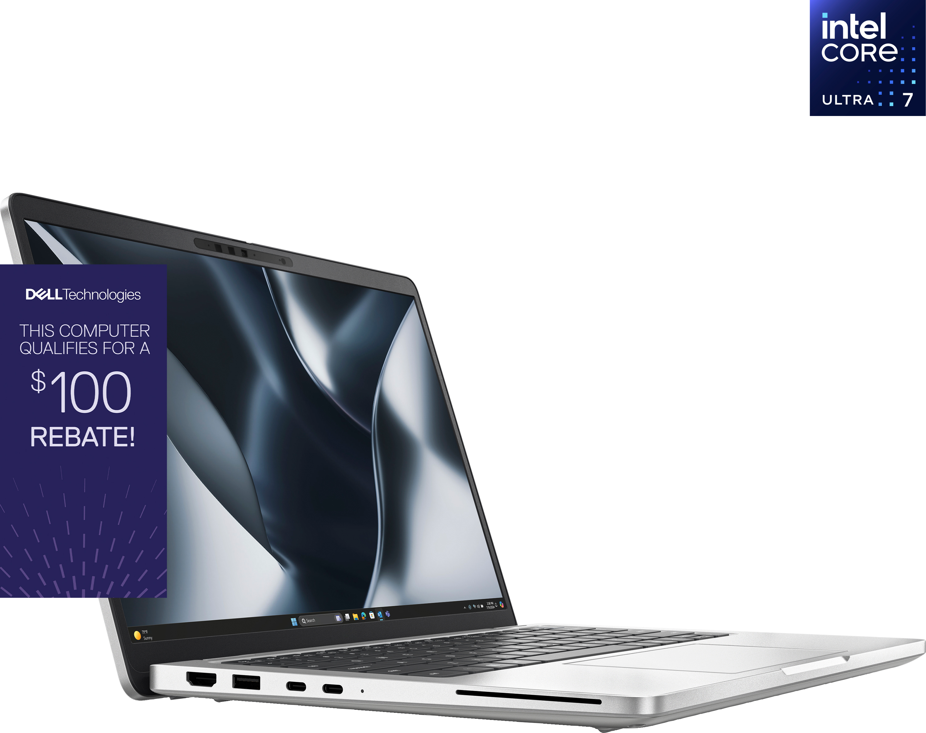 DELL PRO 13+ Laptop U7/32GB/512GB