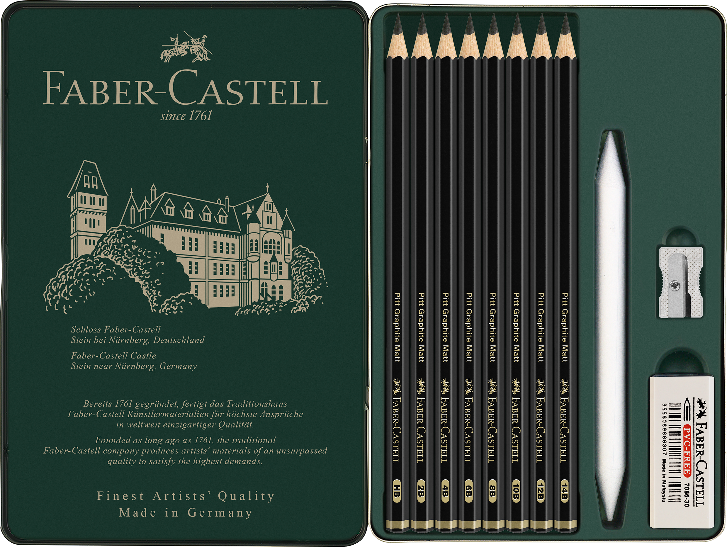 PITT GRAPH MATTE PNCL 12SET
