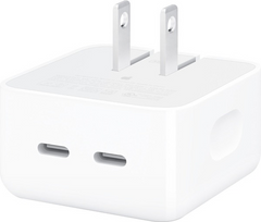 Apple 35W Dual USB-C Port Compact Power Adapter