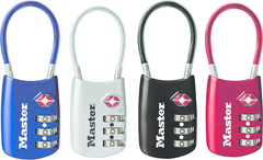 TSA ACCEPT LUGGAGE LOCK ASST