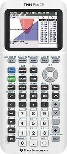 CALCULATOR TI-84 PLUS CE WHITE