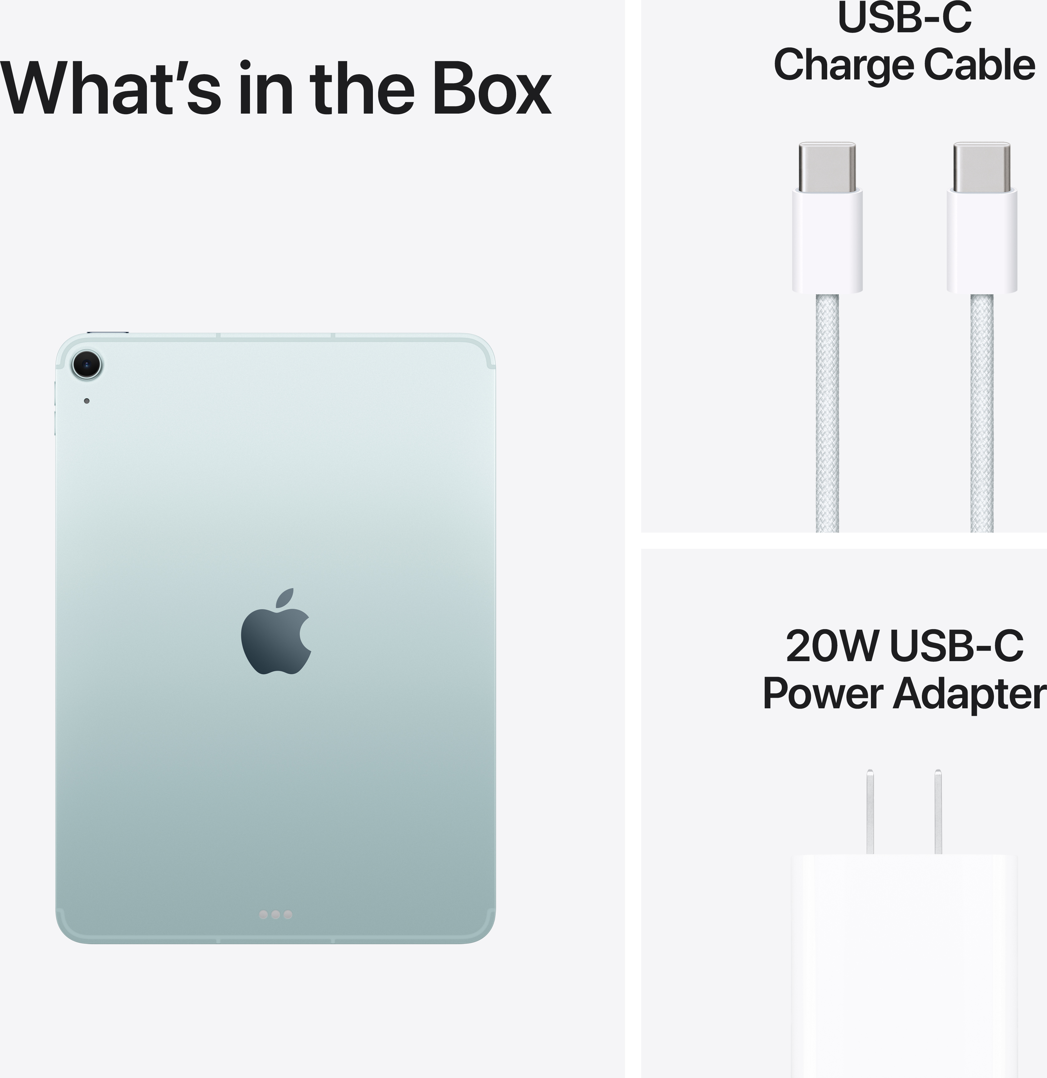 Apple 13-inch iPad Air M4 Chip Wi-Fi + Cellular - Blue