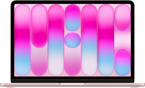 Apple 13-inch MacBook Neo: Apple A18 Pro chip with 6‑core CPU and 5‑core GPU, 8GB, 512GB SSD, Touch ID - Blush