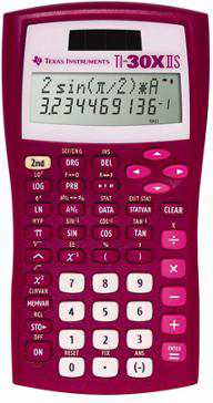 CALCULATOR TI30XIIS DUEL POWER RASPBRY